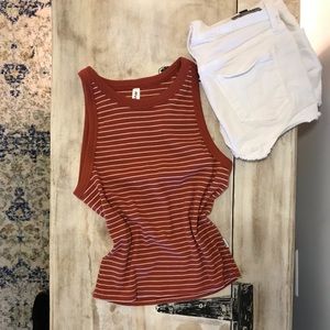 RVCA crop top size Small